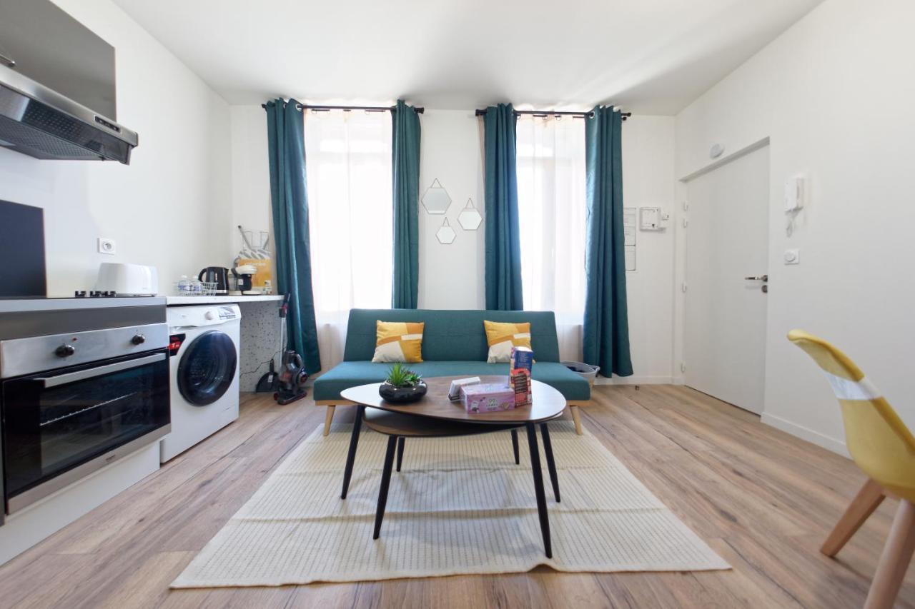 L'Azur - 3 Personnes - Bureau & Wifi Apartment Perpignan Exterior foto
